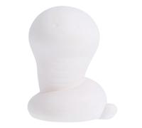 FRCOLOR DIY Cartoon Snake Piggy Bank Unfinished Ceramic Coin Saving Pot for Creative Color Your Own Money Box for Boys and Fun Desktop Decoration and Change Keeper