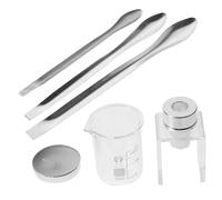 FRCOLOR Diy Lipstick Making Silicone Mold Graduated Beakers Cup Lotion Makeup Spoon Beakers for Accurate Measurements Make Your Own Lipstick Kit