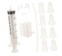 FRCOLOR Diy Lipstick Mold Set 11pcs with Silicone Single and Four-hole Stands, Bird Beak and Heart Shaped Heads, Acrylic Base for Handmade Lip Cream Crafting Kit for Women and Girls at Home