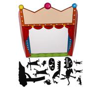 FRCOLOR DIY Shadow Puppet Building Kit for Creative Science Experiment Equipment for Storytelling Puppet Show Theater Carnival Backdrop Educational Handcrafts Experimental Learning Tools