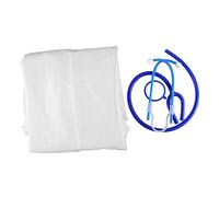 FRCOLOR Doctor Costume Set Washable White Lab Coat with Stethoscope Realistic Doctor Cosplay Outfit for Boys for Parties Role Play