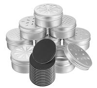 FRCOLOR Dog Scent Training Tins for Agility Training with Magnetic Dots Aluminium and Plastic Material Convenient to Use Wide Application for Pet Dog Scent Work Supplies