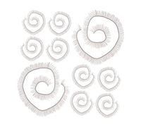 FRCOLOR Doll Eyelash Strips 20pcs Brown 0.8cm Small Handmade False Lashes Accessories for Doll Makeup and Dress up Supplies