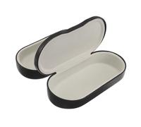 FRCOLOR Double-Layer Eyeglass Case Hard Shell Large for Men and Women Pu Protective Case for Sunglasses and Spectacles for Travel Glasses Box