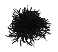 FRCOLOR Dreadlock Wig Hair Blocks Mens Braiding Hair Extensions Synthetic Curly Wig for Women Men