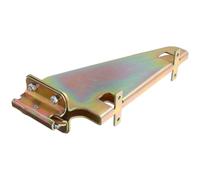 FRCOLOR E-Track Fixed Shelving Brackets Made of Galvanized Steel with Rust Protection, Practical Shelf Supports for Places Including Warehouse Storage