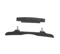FRCOLOR Ebony Mandolin Bridge Replacement Saddle Made of Wood with Delicate Shape for Resonance and Expressive Sound, for Playing the Go and Gigs