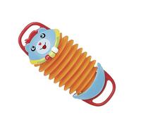 FRCOLOR Educational Accordion for Musical Instrument for Cognitive Development Hand Eye Coordination Portable Convenient Design Orange Blue