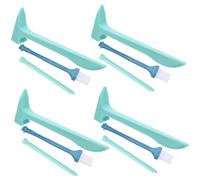 FRCOLOR Educational Gemstone Digging Kit with Hammer Brush and Excavation Tools for Safe Smooth Surface Archaeology Set for Cognitive and Hands Learning Stem Exploration for Boys