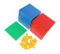FRCOLOR Educational Math Counting Cube for Teaching for Early Learning and Interactive Math Play Helps Understand Numbers and Build Creative Shapes