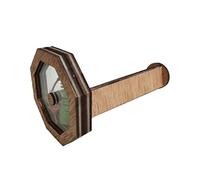 FRCOLOR Educational Wooden Kaleidoscope DIY Rotating Design Kaleidoscope for Early Learning Aid Promotes Imagination and Development for Travel and Play Activities