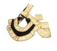 FRCOLOR Egyptian Costume Accessory Set for Men Pharaoh Hat Collar Belt Authentic Ancient King Cosplay Comfortable Halloween Party Supplies