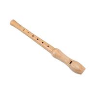 FRCOLOR Eight Hole Wooden Clarinet for Beginners Lightweight Durable German Style Wind Instrument Precise Sound Recorder for Music Practice and Classroom Use