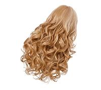 FRCOLOR Elastic and Long Curly Wig for Parties Daily Decor Cosplay Carnival Date