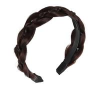 FRCOLOR Elastic Slip Wig Headband for Girls Women Wide Hair Band Braid Headband Hair Ornament for Women Girls Ladies