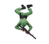 FRCOLOR Electric Crawling Soldier with Light and Sound for Interactive Military Model Figure Fun Boys and Battery Not Included