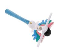 FRCOLOR Electric Light Up Unicorn Wand Rotating LED Lights Music for Boys Sensory Spinning Party Stick with Seven Color Visuals Fun Light Up for Events Celebrations