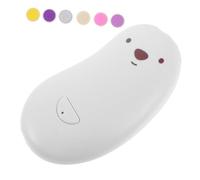 FRCOLOR Electric Nail Clipper Set for Babies with 6 Grinding Heads LED Light Safe Nail Trimmer for Newborns and Toddlers