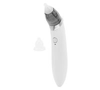 FRCOLOR Electric Nose Cleaner with Powerful Suction Ergonomic Design Reusable Tips Safe Nasal Mucus Remover for Newborns and Boy Girl Easy to Use and Clean