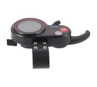 FRCOLOR Electric Scooter Display Screen Black Plastic Six-Pin Replacement Part for Scooter Handlebar Speed Display
