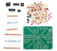 FRCOLOR Electronic Circuit Board DIY Soldering Practice Kit Speed Flow LED Light Module 555 4017 Timer Ic for Teaching Supplies