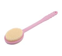 FRCOLOR Elegant Bath Brush Long Handle Shower Back Scrubber Soft Dry Brush for Body Massage