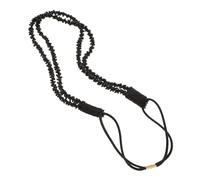 FRCOLOR Elegant Bohemian Headband Beaded Fashion Hair Accessory for Women Stretchy Head Chain for Wedding Guest