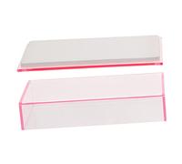 FRCOLOR Elegant Eyelash Storage Holder False Lash Case Window Compact Lash Case Holder