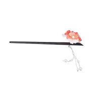 FRCOLOR Elegant Floral Tassel Hairpin Acrylic Chinese Design Hair Stick for Ladies Bridal Accessory
