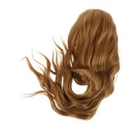 FRCOLOR Elegant Long Wavy Wig High Temperature for Daily Wear and Parties Breezy Wave Styling Realistic Appearance for Cosplay and Fashion Events