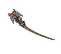 FRCOLOR Elegant Metal Chinese Hair Pin Retro Style Hair Stick for Women Chopsticks Hair Clip