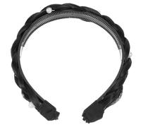 FRCOLOR Elegant Pearl Headband Hair Band for Women Braid Headband Wig Accessories Statement Headpiece