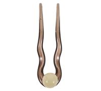 FRCOLOR Elegant u Shaped Hairpin Pearl Embellishments Hairpin Gripper for Updos Women's Hair Accessories