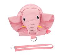 FRCOLOR Elephant Backpack with Leash for Soft Comfortable Harness with Safety Reins Lightweight Anti-Lost School Bag for Family Outings and Crowded Places Adorable Pink Design