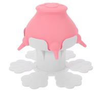 FRCOLOR Elevating Puppy and Kitten Milk Feeder Bottle 3.0 Pink - Multi-Pet Nursing Feeding and Watering Device for Newborn Puppies and Small Animals
