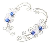 FRCOLOR Elf Ear Cuff Earrings for Women Handmade Fairy Ear Wraps with Curvy Filigree Design Non-pierced Fashion Accessory for Parties Birthdays and Daily Wear