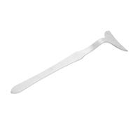FRCOLOR Ergonomic Curved Lying Silk Ruler Eye Bag Scale Mascara Protection Eyeliner Helper Eye Makeup Measuring Tool