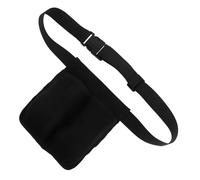 FRCOLOR Essential Oil Waist Organizer Bag Adjustable Dual Pocket Holder for Massage Oils for Therapists Home Office Travel Storage