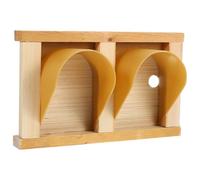 FRCOLOR European Style Pigeon Cage Entrance Door with 2-way Access for Racing Birds, Wooden Bird Trap Door Suitable for Loft and Outdoor Birdhouses