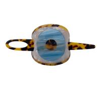 FRCOLOR Evil Eye Hair Accessory Acrylic Hair Pin for Women, Chic and Skin Friendly Ponytail Holder Stick with Simple Design, Practical for Night and Daily Wearing
