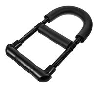 FRCOLOR Exercise Device Forearm Strength Trainer Fitness Arm Force Black Portable Metal Abs Sponge Wrist Strengthener for Indoor Fitness Workout Programs