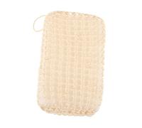 FRCOLOR Exfoliating Sisal Body Sponge Bath Scrubber for Adults Deep Pore Cleansing Shower Washcloth with Minimalist Design Dead Skin Removal and Full Body Exfoliation Comfortable Grip for