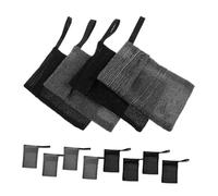 FRCOLOR Exfoliating Soap Bag Set 12pcs Shampoo Bar Pouches Soap Bar Bags Mesh Sturdy Reusable for Bathroom