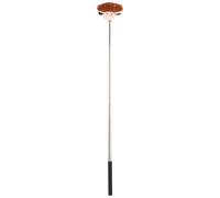 FRCOLOR Extendable Windshield Cleaner Brush with Soft Edge for Front Car Window and Side Mirrors Telescopic Rainproof Car Glass Wiper Resistant to Cold and Water Compact Mushroom Squeegee