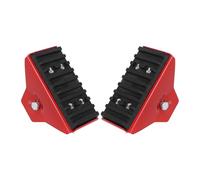 FRCOLOR Extension Ladder Anti-Skid Rubber Feet Kit with Iron Base, Universal Fit Ladder Replacement Shoe for Heavy Duty Industrial Jobs and Household Projects, Effortless Installation