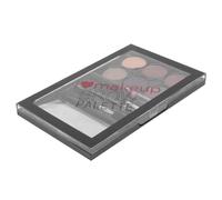 FRCOLOR Eyebrow Powder Kit Six-colour Brow Powder Kit Abs Makeup Brow Brush Set Light and Soft Lasting Colour