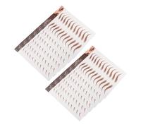 FRCOLOR Eyebrow Transfers Stickers Makeup Eyebrow Kit Realistic Sticker for 6d Material