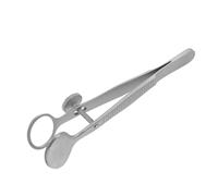 FRCOLOR Eyelid Massage Tweezers 304 Stainless Steel Meibomian Gland Expressor Forceps Medium Size for Dry Eye Relief and Eyelid Gland Unblocking Tool