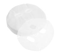 FRCOLOR Facial Mask Sheets 100pcs White Diy Gauze Facial Mask Paper for Home Moisturizing Skin Spa Pack for Beauty Salon and Personal Skincare