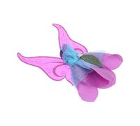 FRCOLOR Fairy Doll Clothes with Purple Butterfly Wings Whimsical Wing Design Dress Up Outfit for Little Birthday Party and Halloween Costume Accessory Unique Fairytale Style